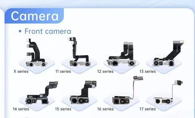 Iphone X,11,12,13,14,15,16,17 Front camera